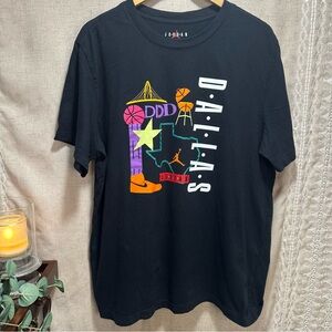 Air Jordan T-Shirt Men’s XL Jumpman Dallas TX Crew Neck